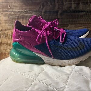 Nike Women's Athletic Sneakers in Blue, Pink and Teal Accent
